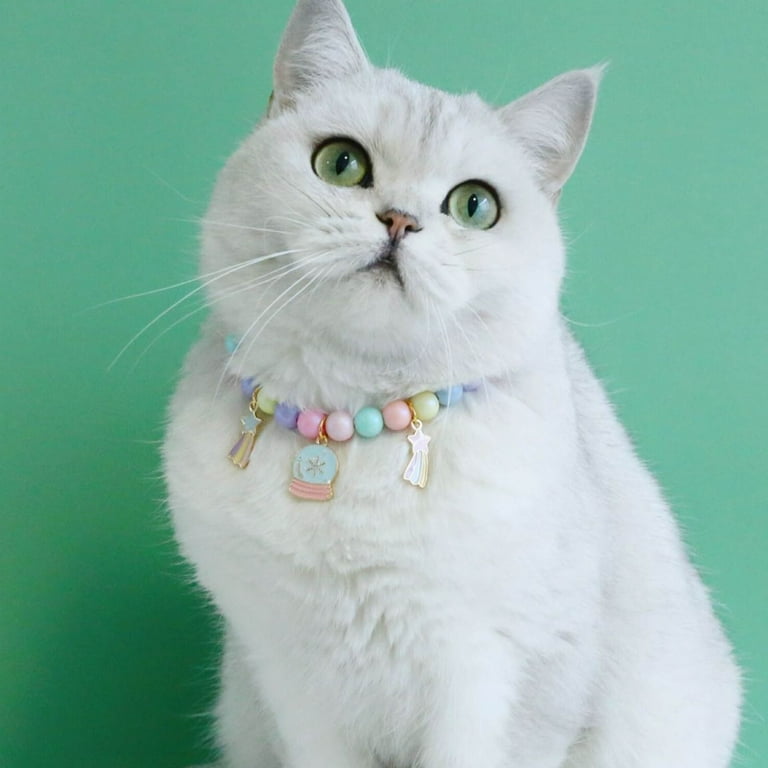 Cat necklace deals for cats