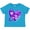 Turquoise, variant on Inktastic Epilepsy Awareness Purple Ribbon Around Heart Boys or Girls Toddler T-Shirt