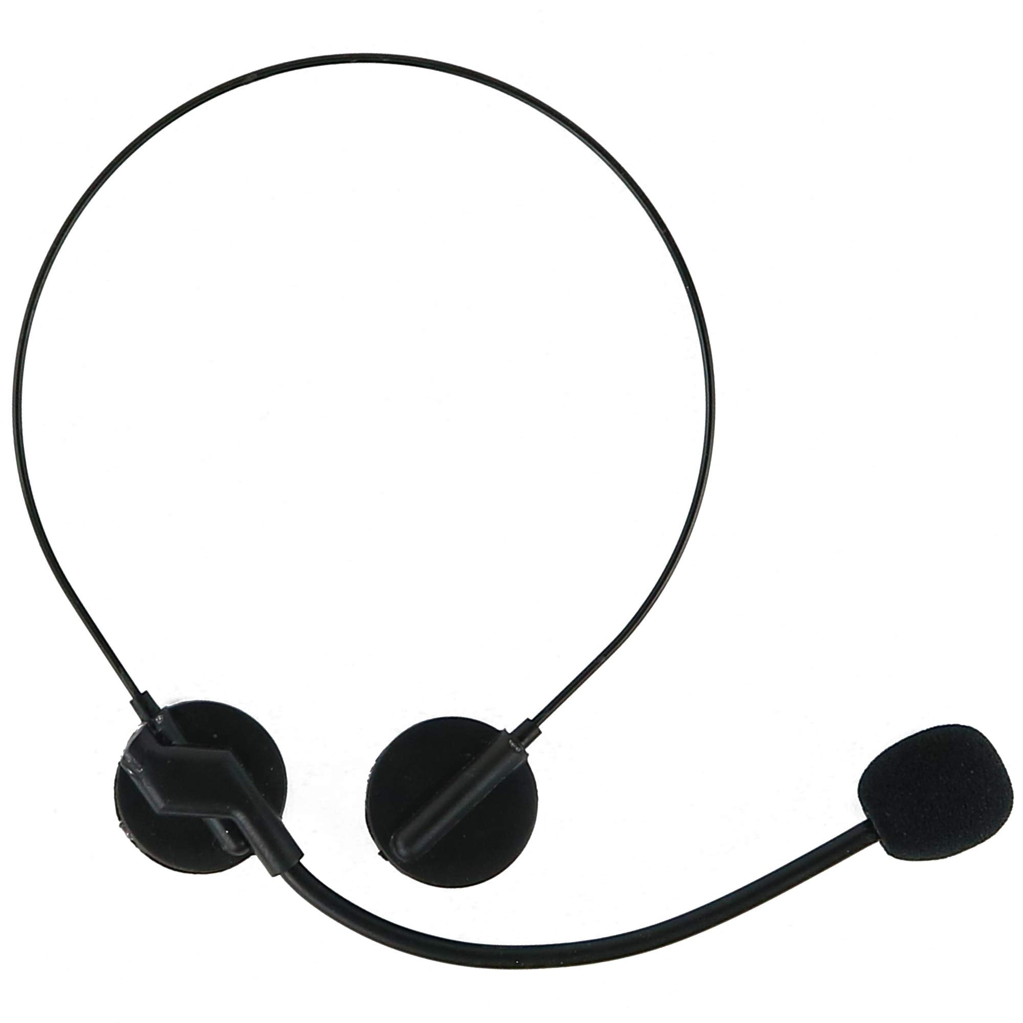 Skeleteen Rockstar Costume Accessories Headset Fake Rock Star MJ