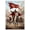 Unframe-style, variant on Medieval Knights Templar Canvas Wall Art, Epic Crusader Warrior Horse Battle Scene Painting, Historical Military Picture Wall Decor for Living Room Bedroom Home Office