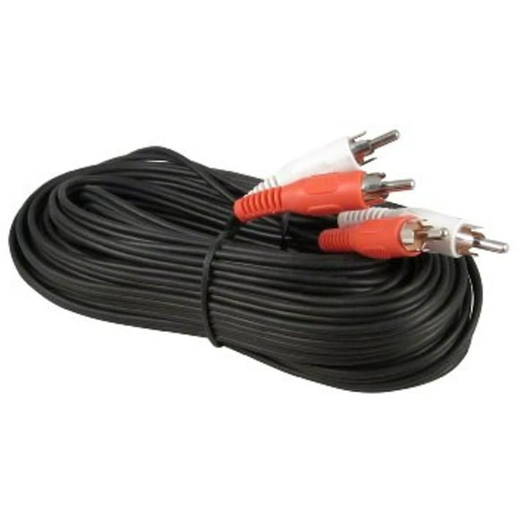 Your Cable Store 50 Foot RCA Audio Cable 2 Male To 2 Male
