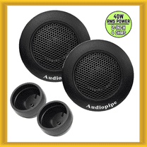 Audiopipe APHET-300 2" 40W RMS Super High Frequency Car Dome Tweeters (PAIR) New