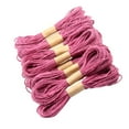 thumbnail image 3 of GUOOL 10 Bundles Jute Twine Home Decor Banner Hanging Tags Cards Floristry Craft - , Deep Red, 3 of 5