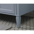 thumbnail image 5 of 60 inch single bathroom vanity in grey, 5 of 8