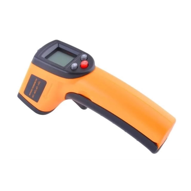 Laklulu BENETECH GM320 termómetro infrarrojo pistola medidora de temperatura industrial-Inglés (LOGO BENETECH)