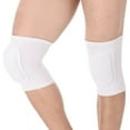 thumbnail image 6 of harmtty 1Pc Knee Pad Comfortable Fit Breathable Collision Avoidance Anti slip High Elasticity Knee Sponge Sports Protective Gear Knee Pad Fitness Use White, 6 of 7