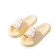 thumbnail image 2 of Cartoon Women's Slippers Super Soft Non Slip Thick Sole Bathroom Sandals-26Chick -Yellow36-37, 2 of 2