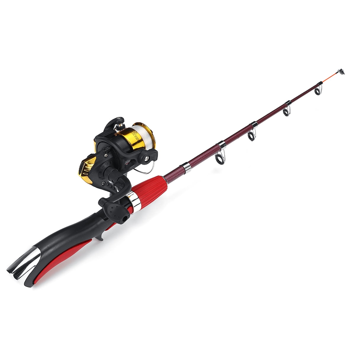 collapsible fishing pole walmart