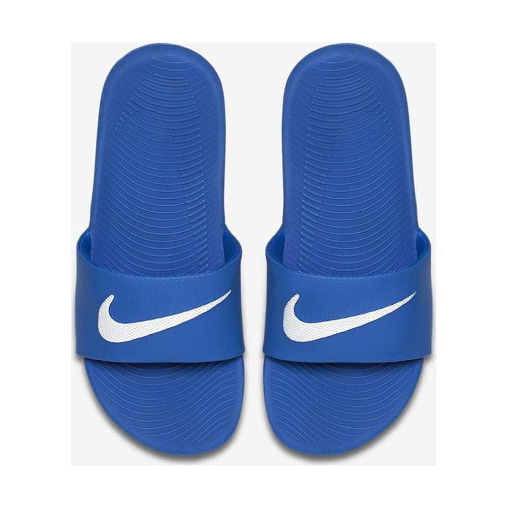 Light blue nike slides cheap