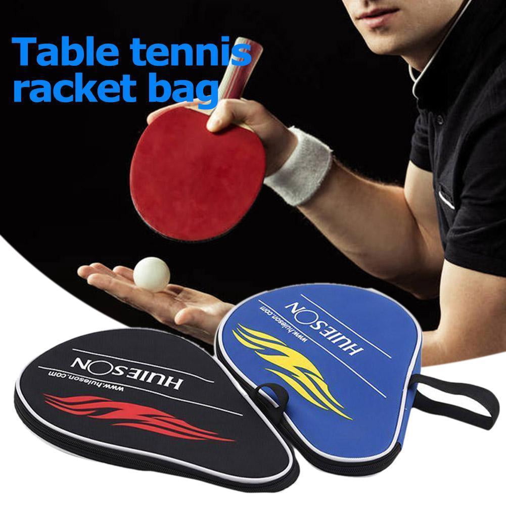 One Piece Professional New Table Tennis Rackets Bat Bag Oxford Pong Case With Balls Bag 30 X 20 Cm