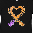 thumbnail image 4 of Inktastic Fire Heart Dragons Boys or Girls Toddler T-Shirt, 4 of 5