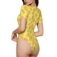 thumbnail image 2 of Balery Toast Body de cuello redondo de manga corta para mujer Tops de manga corta Tops básicos-Large, 2 of 7