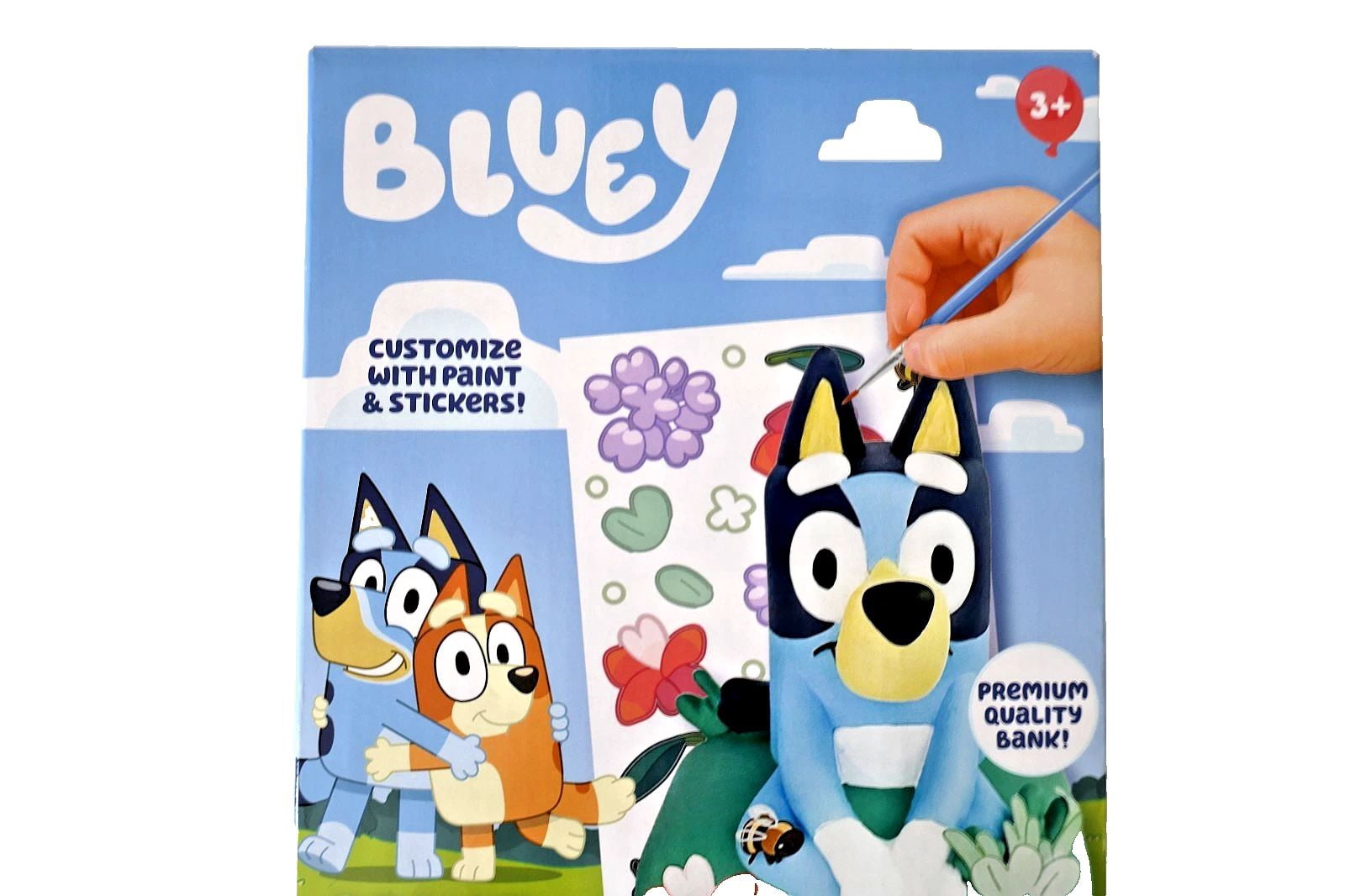 Bluey Paint Your Own Bluey Figurine Paintable Bluey Bank Piggy Bank New
