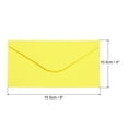 thumbnail image 2 of Uxcell Mini Envelopes Gift Cards Business Cards Envelope for Weddings, Light Yellow 50 Pack, 2 of 6