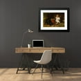 thumbnail image 4 of Felix Schlesinger 24x18 Black Modern Framed Museum Art Print Titled - A Shared Meal, 4 of 5
