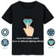 thumbnail image 2 of Camiseta luminosa táctil de Iron Man, disfraz de cosplay de Iron Man, camiseta LED para adultos y niños, accesorios para fiesta de Halloween, camiseta, 2 of 4