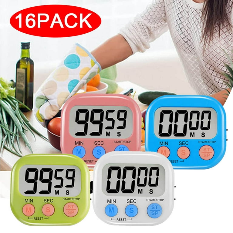 Hot Small Digital Kitchen Cooking Magnet Count Up Down Electronic Timer  With Alarm Clock - Buy Hot Small Digital Kitchen Cooking Magnet Count Up  Down Electronic Timer With Alarm Clock Product on