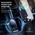 thumbnail image 4 of Adaptador Bluetooth 5.3 AUX para Coche Receptor de Audio Bluetooth Adaptador de Música para Coche con Cancelación Micrófonos Incorporados Manos Negro, 4 of 5