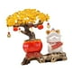 thumbnail image 5 of Figura de gato y de la , colección de decoración para el hogar, decoración de mesa resistente, escultura decorativa para sala de estar y Olla roja, 5 of 8