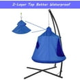 thumbnail image 5 of Arlopu Hammock Chair Stand with Swing Chair, Hanging Tree Tent with Steel Stand Combo Set, Play House Tree Tent with Steel Frame for Indoor Outdoor Use, 5 of 7