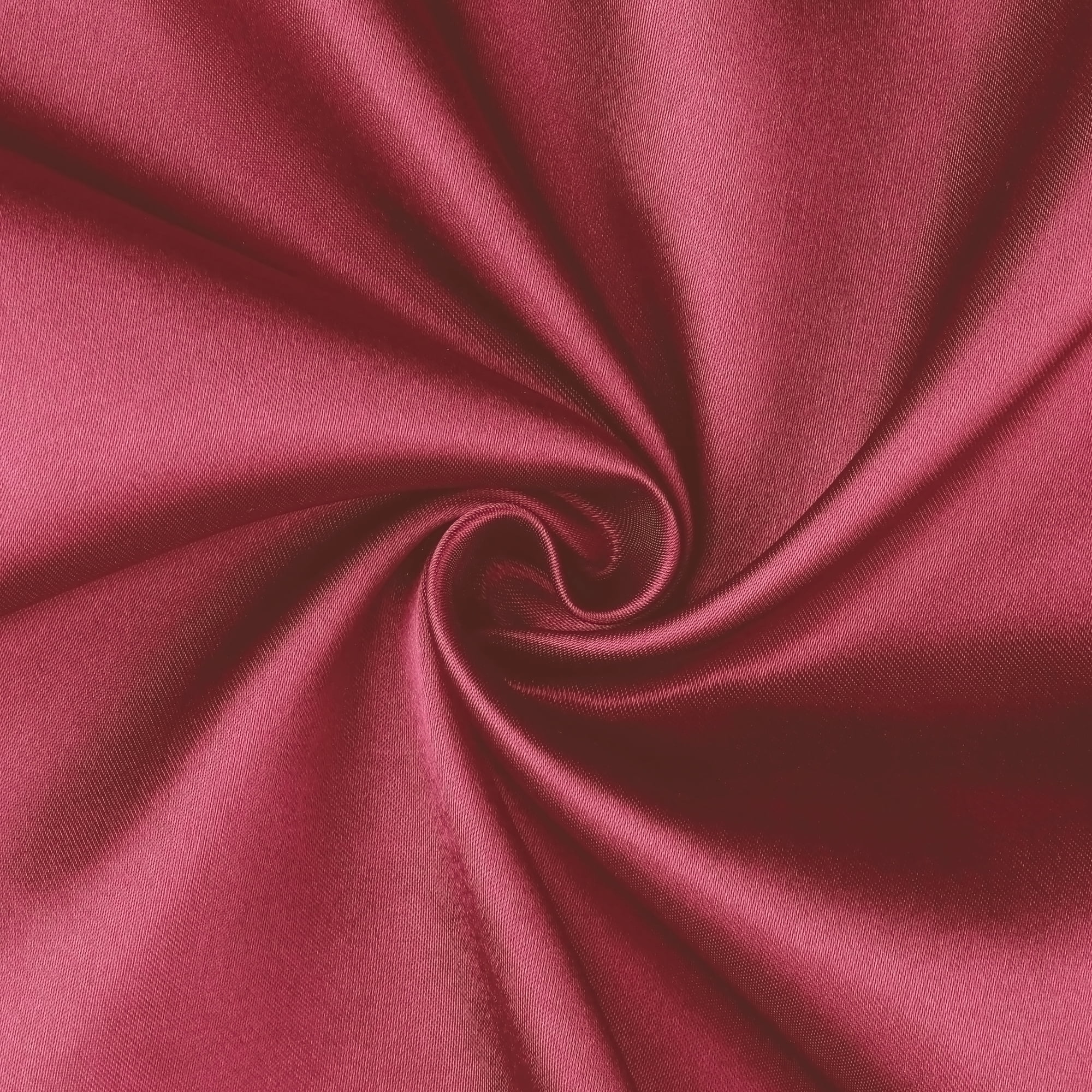 Unique Bargains Envelope Closure Breathable and Soft Satin Pillowcase (2 Count) Wine Red Queen