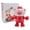 Red, variant on BIMZUC Musical Dancing Pig Toy, Electronic Interactive Pet with Lights and Sound, Early Education Walking Animal Figure for Boys and Girls, Red (6.69 x 4.33 x 7.87 inches / 17 x 11 x 20 cm)