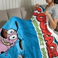 thumbnail image 3 of Coraje, el Perro Cobarde anti-pilling, suave, ligera, esponjosa y acogedora de lujo para hogar y cocina – Perfecta para niños y adultos, 100 x 150 cm, 3 of 6