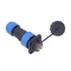 thumbnail image 5 of Toma de corriente de aviación, toma de corriente impermeable, toma de corriente cuadrada, toma de corriente impermeable, conector cuadrado impermeable de alta capacidad, 5 of 12