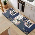 thumbnail image 5 of Pioneer Flower Floral Print Pattern Kitchen Rug Mat,Kitchen Runner Rugs Non Skid Washable,Decorative Kitchen Floor Mats for Kitchen,Sink,Laundry,17"x47.2", 5 of 7