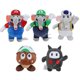 thumbnail image 2 of Juego popular Super Bros Elephant Mario Luigi Toad Peluches All Star Collection Goomba Ninji Muñeco de peluche de dibujos animados Regalo para niños, 2 of 5