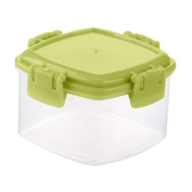 Glass Containers for Food Storage with Lids Glass Soup Containers with Lids Coffee Container Freezer Organization 100 Glasses 1Pcs Mini Square Seasoning Bottle Transparent Seasoning Storage Bottle