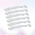 thumbnail image 1 of 6 Pcs Poches de Billard Filets de Remplacement pour Table de Snooker Kit de Sacs Lourds en Coton Blanc, 1 of 5