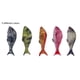 thumbnail image 4 of Juguetes de Simulación Peces Complimentos para Satisfacer Preferencias de Duradero naranja Yinane Mascota Gatito Gato Peces Juguetes, 4 of 8