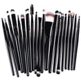 thumbnail image 1 of Brochas de Maquillaje ZHIYE Juego de Brochas de Maquillaje 20 Piezas Delineador de Ojos Profesional para Base Rubor Corrector Sombra de Ojos con Viaje Negro, 1 of 4