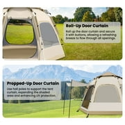 SUNOYAR 4-6 Person Tent for Camping, Camping Tent with Carry Bag, Instant Tent for Outdoor/Hiking/Traveling