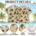 thumbnail image 5 of Netecom Brown Horse Rodeo Hawaiian Shirt for Men, Button Down Summer Beach Short Sleeve, Horse Lover Gifts, S-5XL, 5 of 6