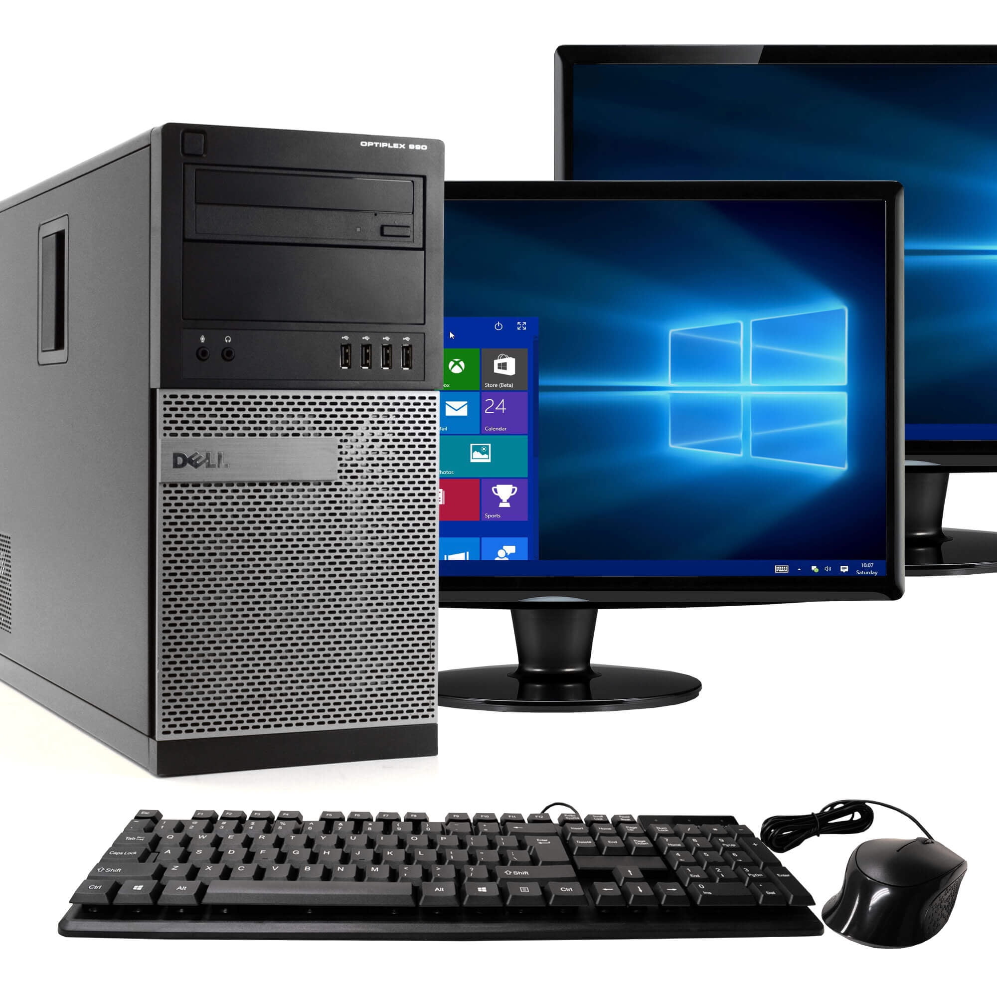 Dell OptiPlex 990 Tower Computer PC, 3.40 GHz Intel i7 Quad Core Gen 2, 8GB DDR3 RAM, 2TB SATA