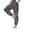 Black, variant on Women Leggings Tummy Control Bloomers Baggy Loose Casual Yoga Pants,Black,2XL