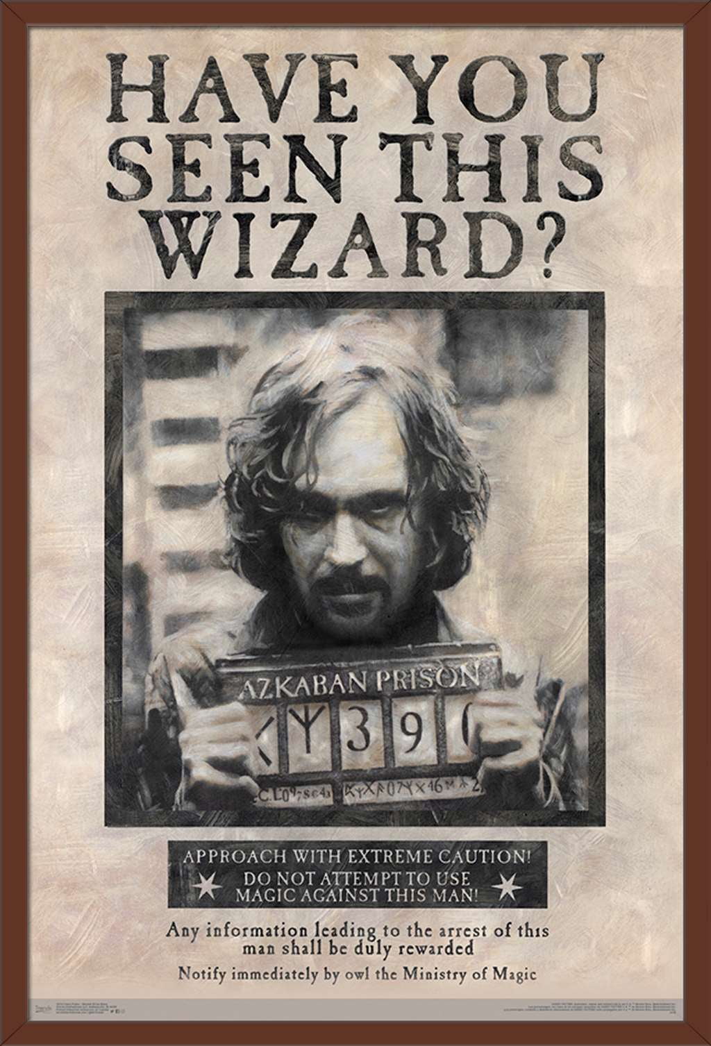 The Wizarding World Harry Potter Sirius Black Wanted Poster Poster the-wizarding-world-harry-potter-sirius-black-wanted-poster-poster