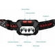 thumbnail image 5 of Potente linterna frontal recargable por USB, 6 modos, linterna frontal para acampar, 1000 lúmenes, IPX4 resistente al agua, duradera de 6 a 8 horas para pesca, camping, lectura, senderismo,, 5 of 5