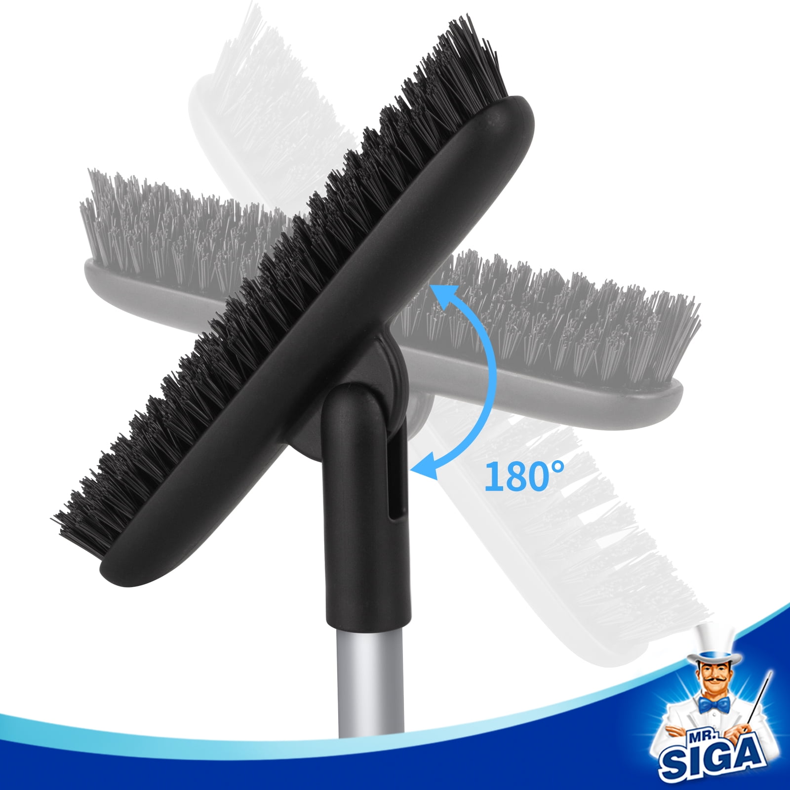 CB-06XX) Heavy Duty Swivel Tile and Grout Brush-Grout Brush