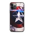 thumbnail image 1 of Tempered Glass Case For iPhone 13 12 11 Pro Max Mini X XR XS Max 8 7 6s Plus SE 2020 Phone Shell Fundas Marvel Avengers Comics, 1 of 7