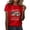 yue866-Red, variant on Women's 250 Anniversary USA Shirt Patriotic America Graphic Casual Shirt 250 Years USA Flag Short Sleeve T-Shirt Dark Blue XXL