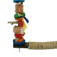 thumbnail image 6 of Bird Toy Bird Parrot Swings Wooden Swing Stand, Parrot Chewing Toy for Budgie, Small Parakeets, 6 of 7