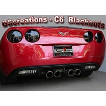 2005-2012 C6 & Z06 Corvette Rear Blackout Kit 5 Piece