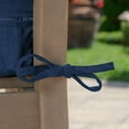 thumbnail image 4 of ARDEN Foam Outdoor Bench Cushion Kit, 48 x 18, made with ProFoam, Rain-proof, Fade Resistant, Sapphire Blue Leala, 4 of 9