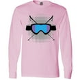 thumbnail image 3 of Inktastic Ski Mask Skiing Long Sleeve T-Shirt, 3 of 5