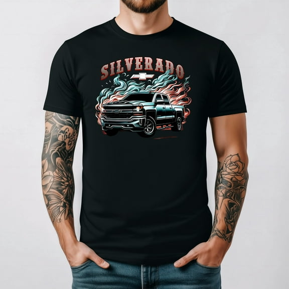 Chevrolet Silverado Classic Chevy Pickup Truck T-shirt up to size 5XL