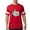 Red, variant on CafePress - Shark Birthday T Shirt - Mens Football Shirt