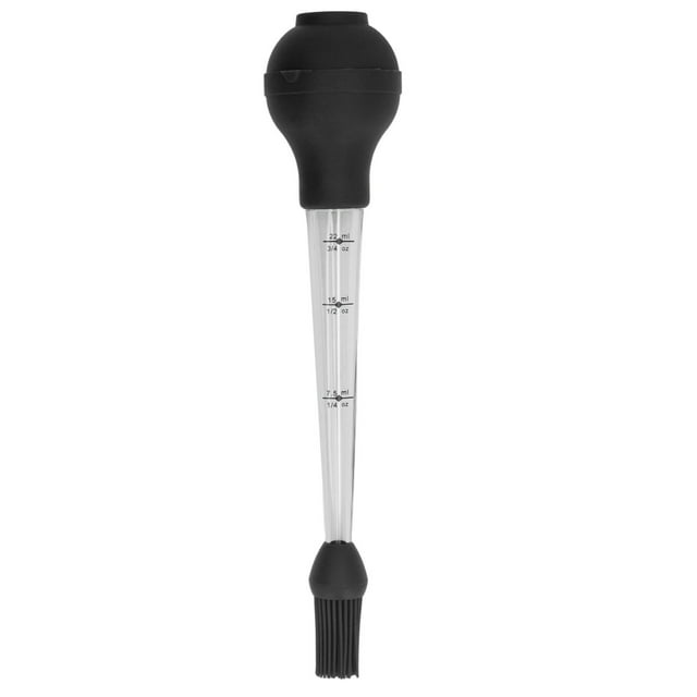 Chicken Turkey Poultry Meat BBQ Baster,Traditional Baster Syringe Tube Pump Pipe Type Pippets Dropper Baster Pipette Turkey Baster for Kitchen